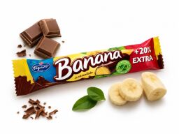 Figaro Banana pěnové banánové želé v čokoládě 30g